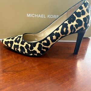 Michael Kors Leopard Print Heels